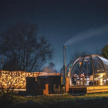 Sphair Aux Merveilles - Dome Romantique Avec Vue Panoramique Sur La Nature *
